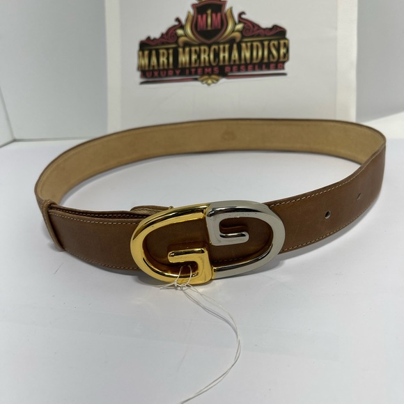 Gucci Belt Two Tone Buckle size 70/28 - Picture 3 of 4
